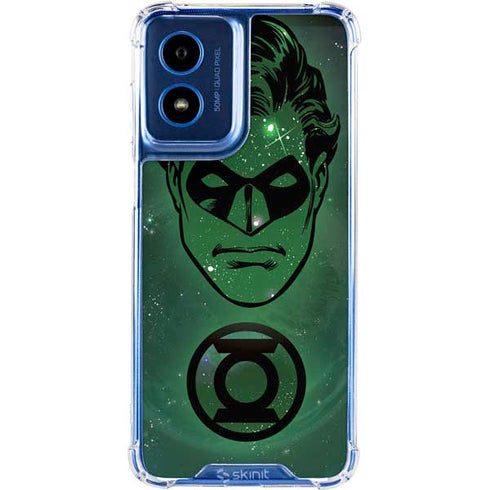DC Comics Green Lantern Cosmic Portrait Moto G 5G (2024) Clear Case